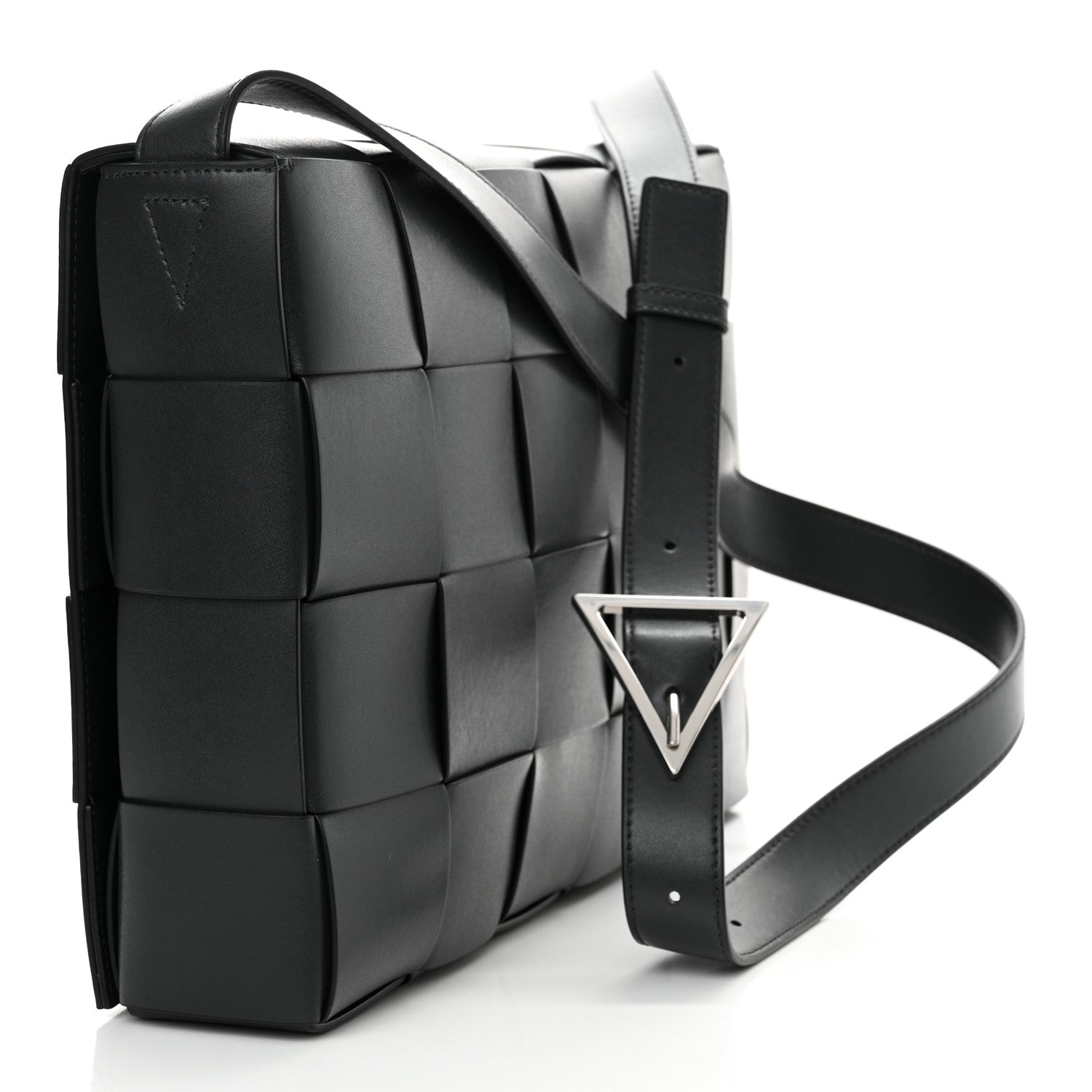 Bottega Veneta Calfskin Maxi Intreccio Cassette Bag Ardoise 3 of 10
