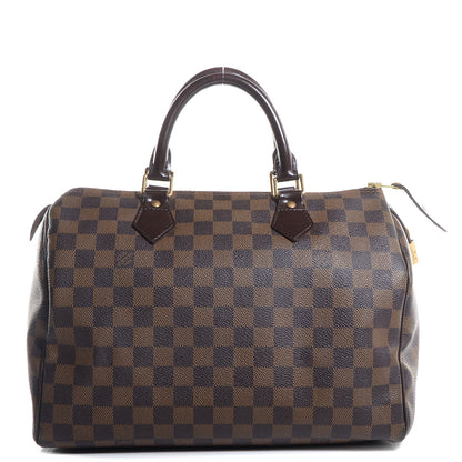 Louis Vuitton Damier Ebene Speedy 30 1 of 7