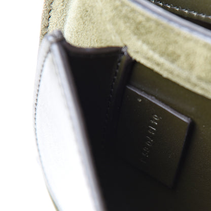 Chloe Calfskin Suede Small Tess Bag Deep Forest 6 of 15