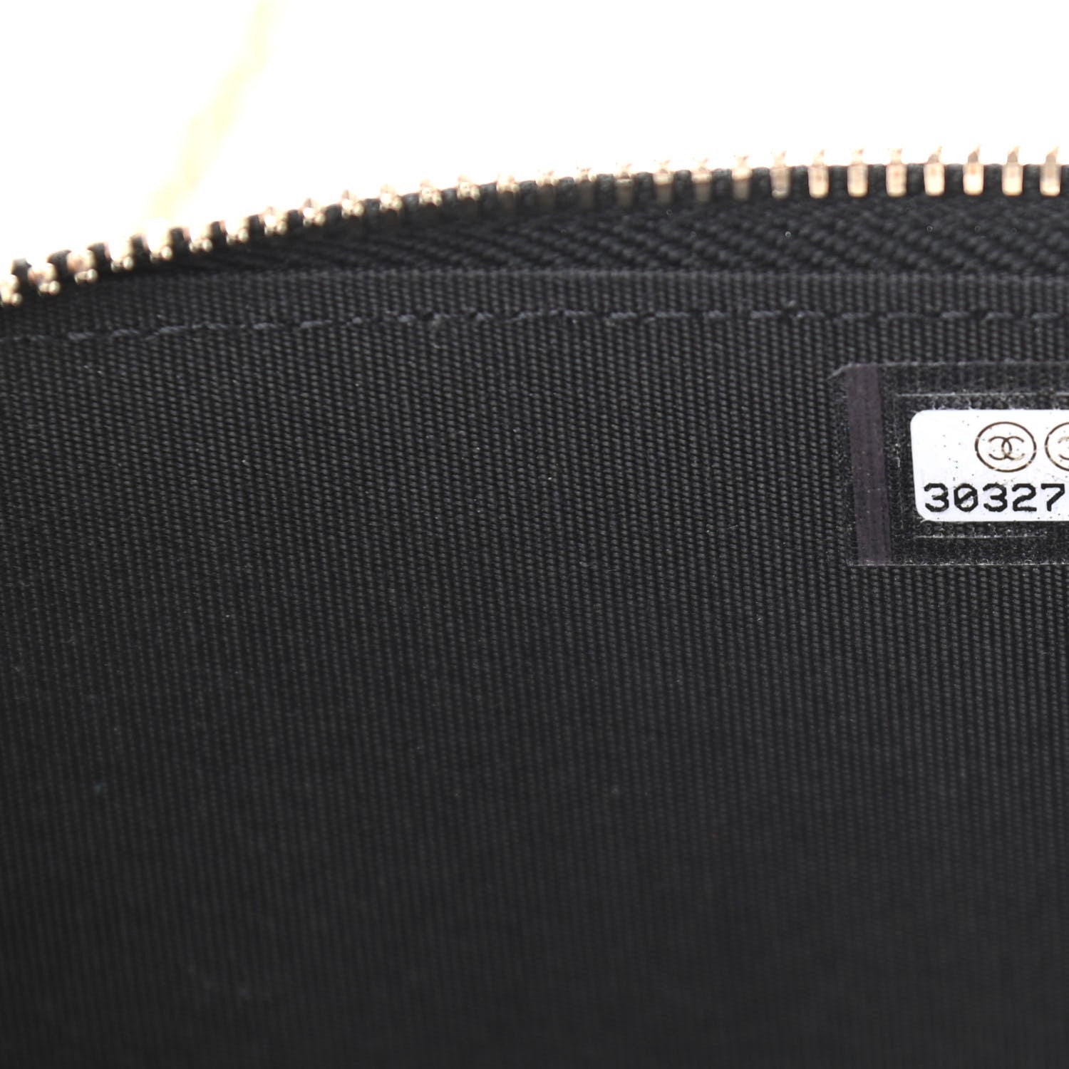 Chanel Lambskin Quilted Small Top Handle Vanity Case With Chain Black 7 of 11