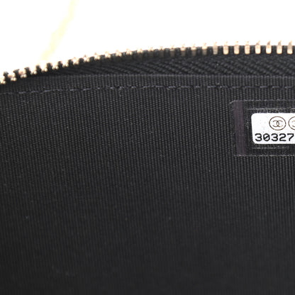 Chanel Lambskin Quilted Small Top Handle Vanity Case With Chain Black 7 of 11