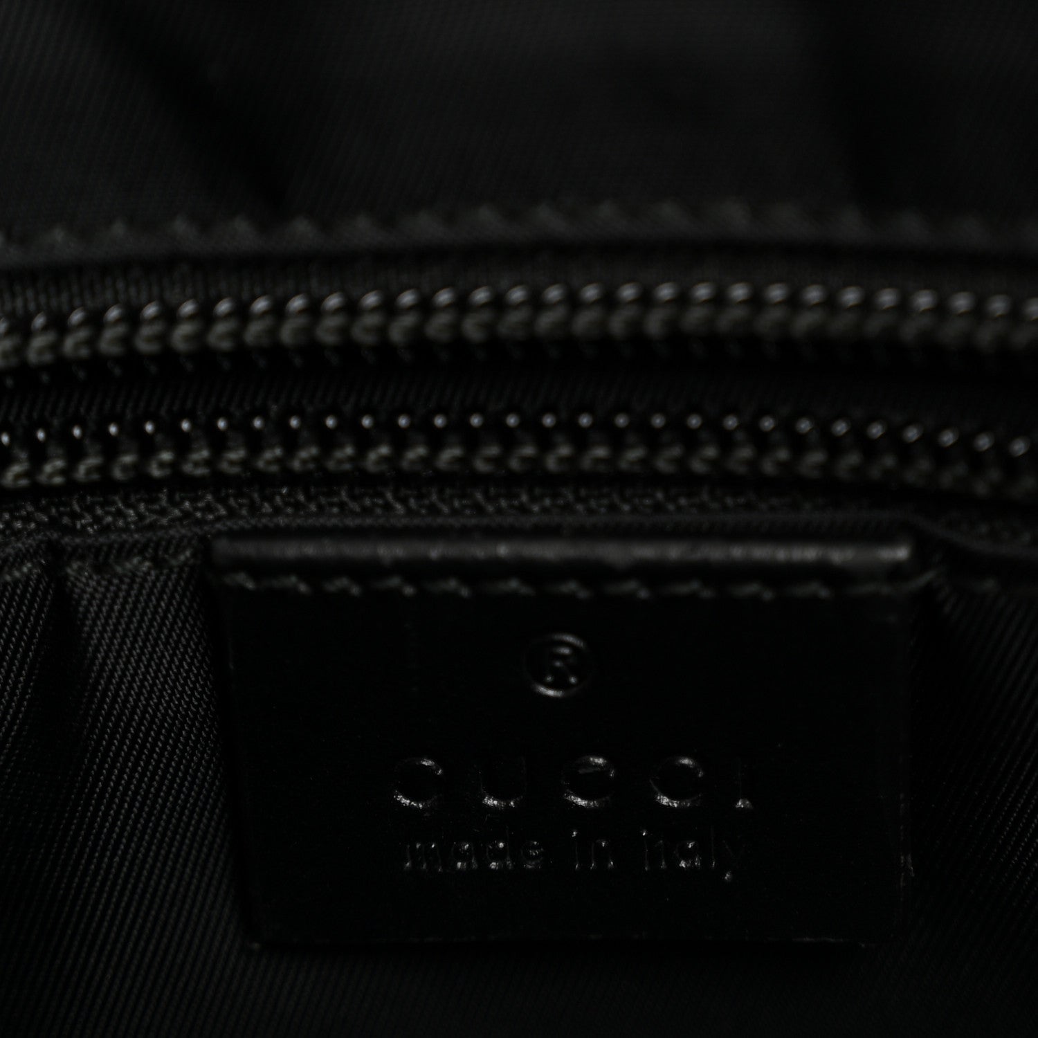Gucci GG Supreme Monogram Web Messenger Bag Black 6 of 13