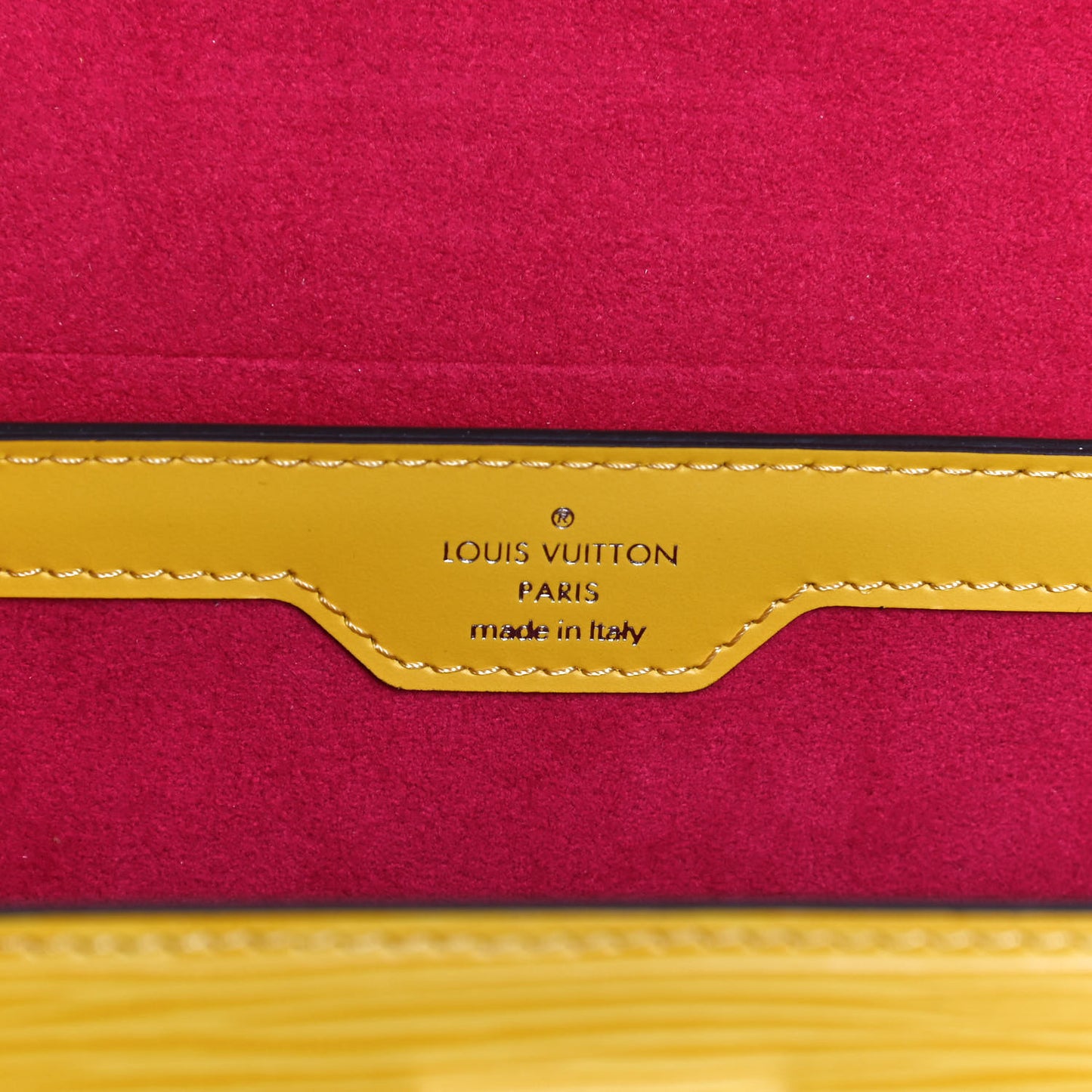 Epi Papillon Trunk Jaune