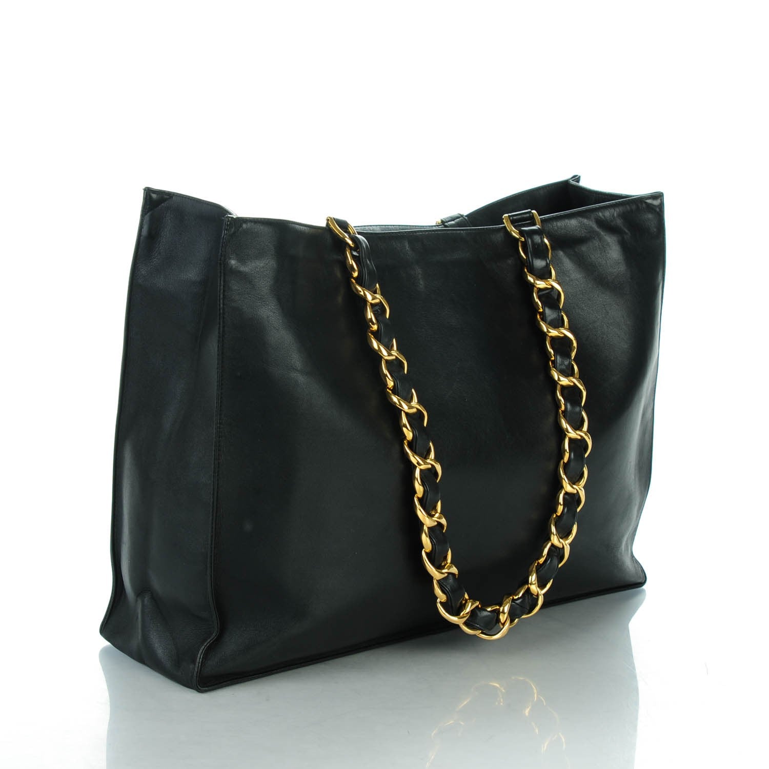 Chanel Lambskin Jumbo Shoulder Bag Black 3 of 8