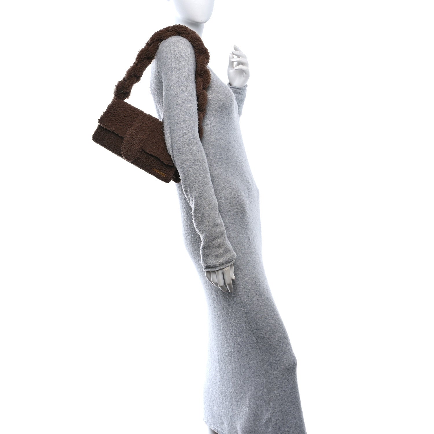 Jacquemus Shearling Le Bambidou Brown 2 of 9
