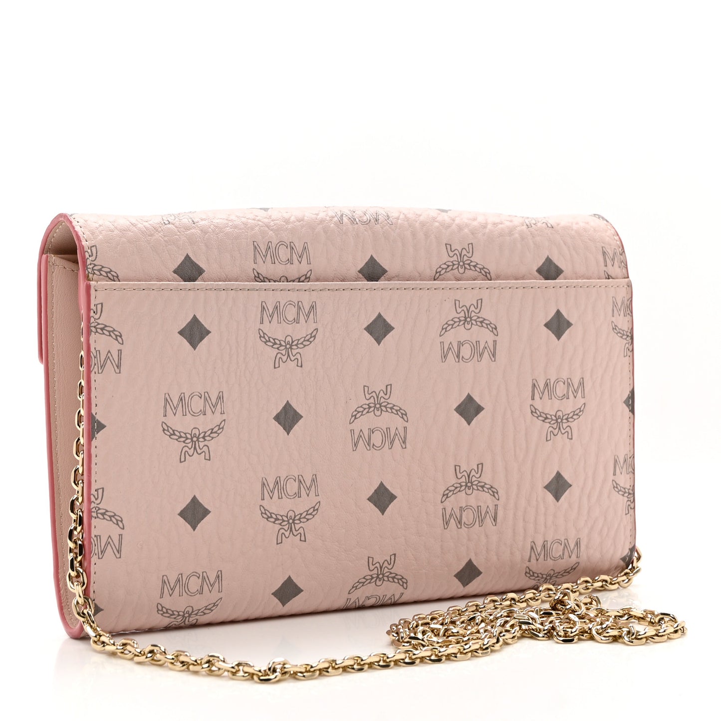 Visetos Monogram Medium Millie Crossbody Bag Soft Pink
