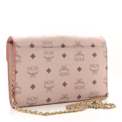 MCM Visetos Monogram Medium Millie Crossbody Bag Soft Pink 4 of 7