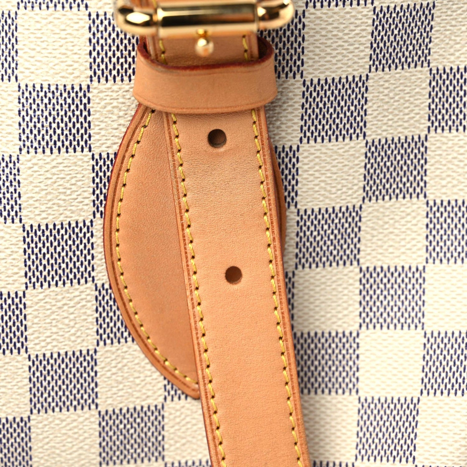Louis Vuitton Damier Azur Hampstead MM 17 of 25