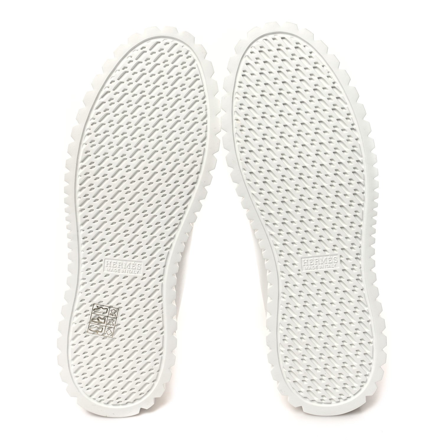 Hermes Calfskin Womens Climb Sneakers 38.5 White 5 of 8