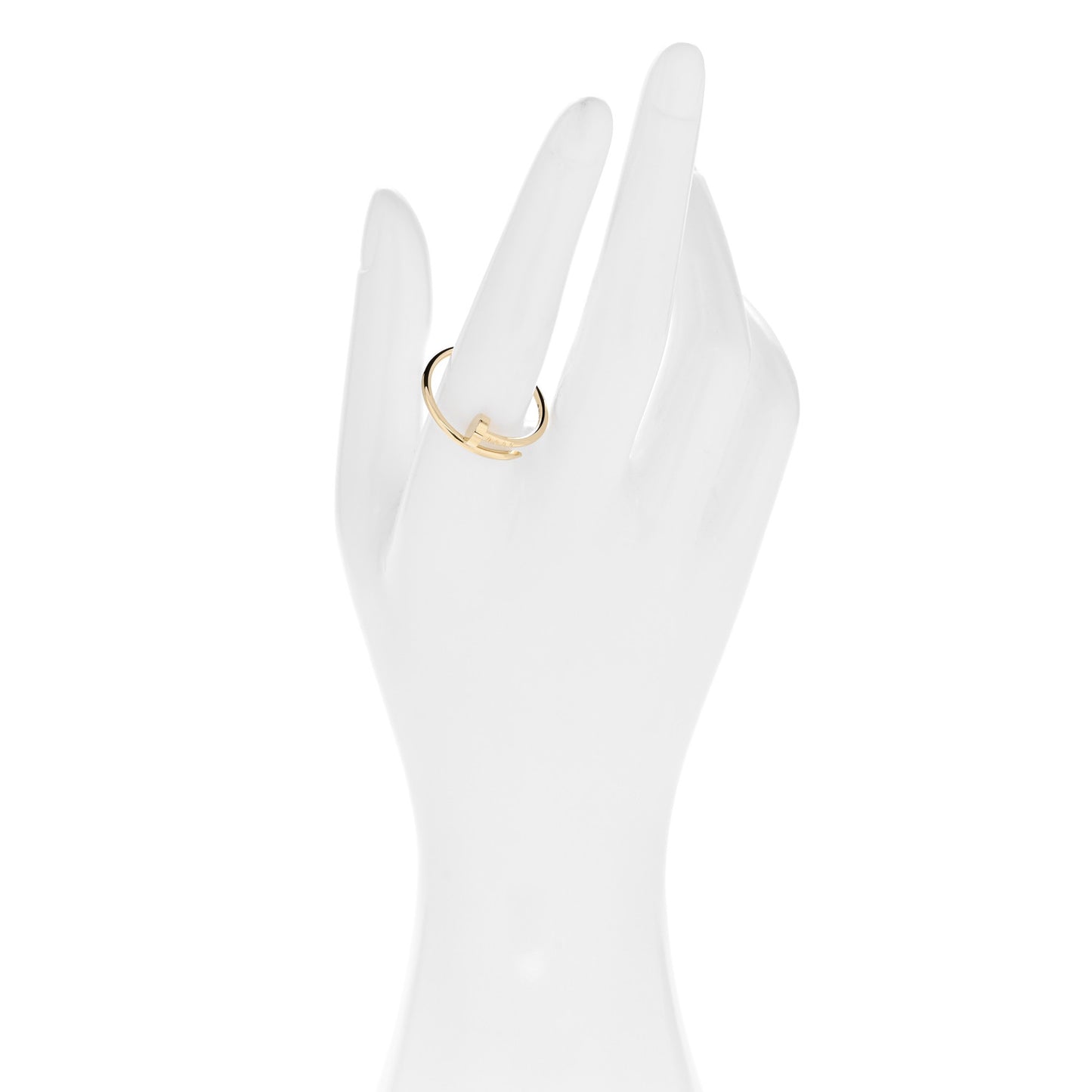 18K Yellow Gold Small Juste Un Clou Ring 61 9.5