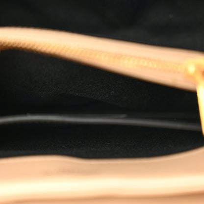 Saint Laurent Calfskin Y Quilted Monogram Small Loulou Chain Satchel Dark Beige 6 of 17
