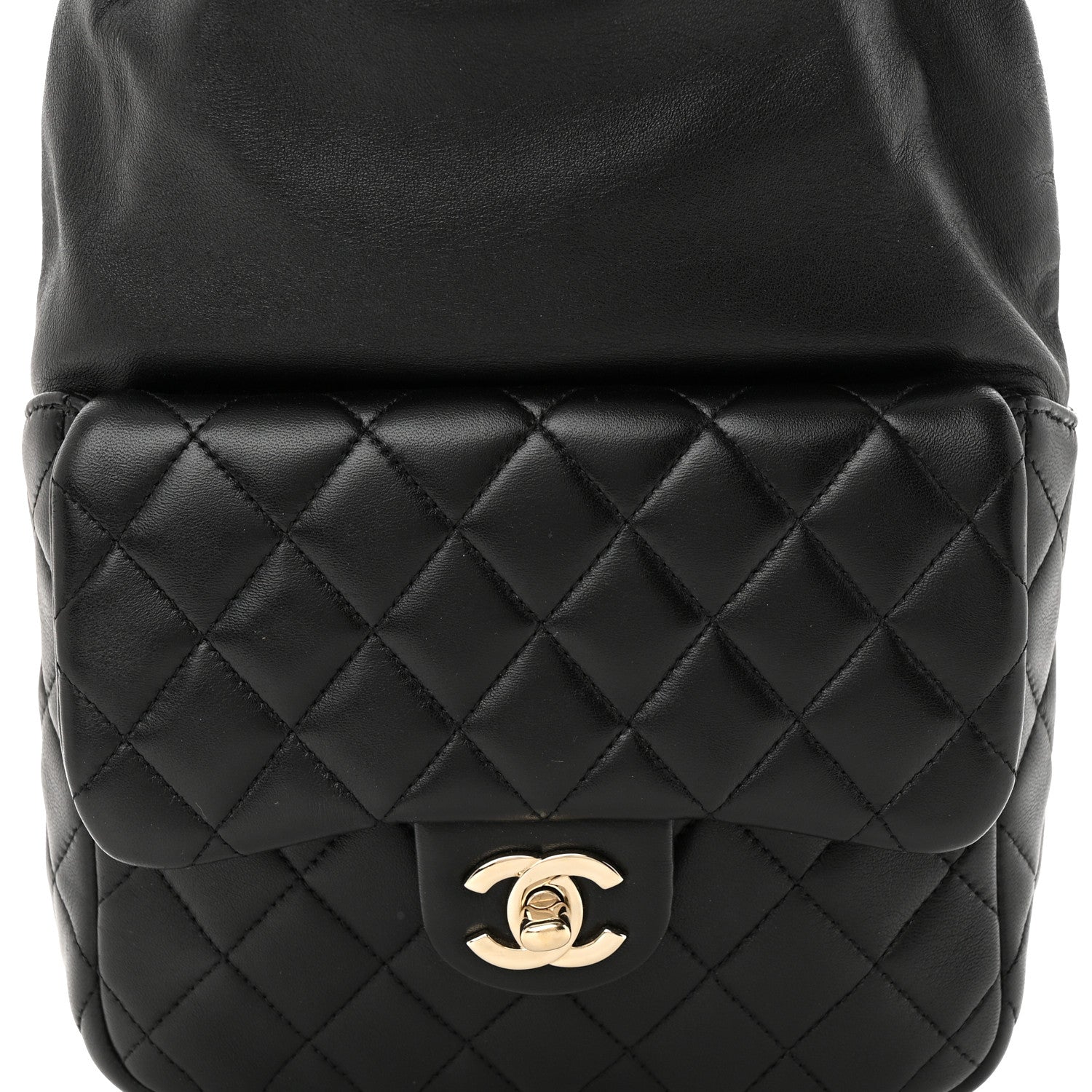 Chanel Lambskin Quilted Small In Seoul Backpack Black 8 of 11