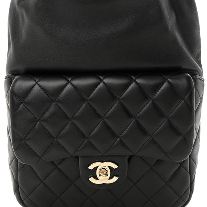 Chanel Lambskin Quilted Small In Seoul Backpack Black 8 of 11