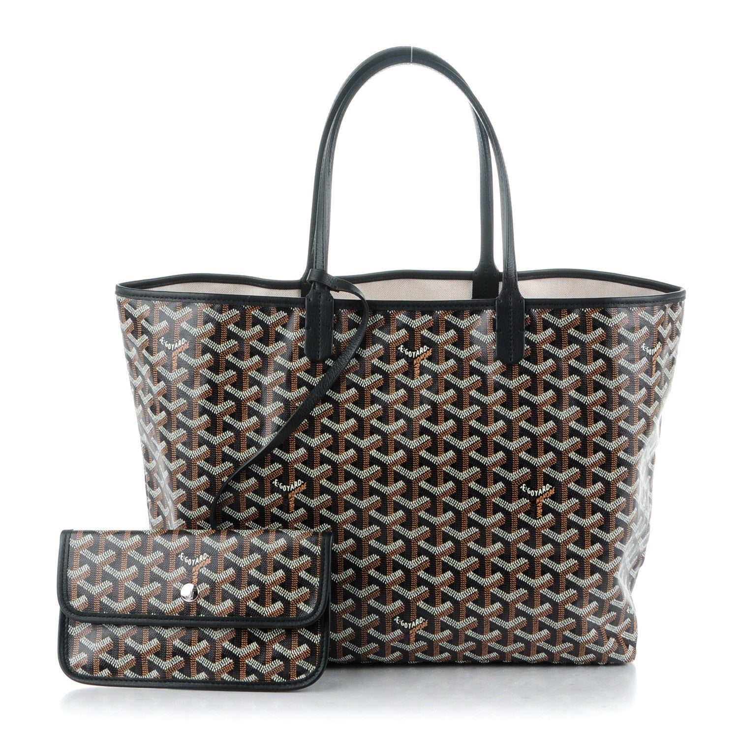 Goyard Goyardine Saint Louis PM Black 1 of 9