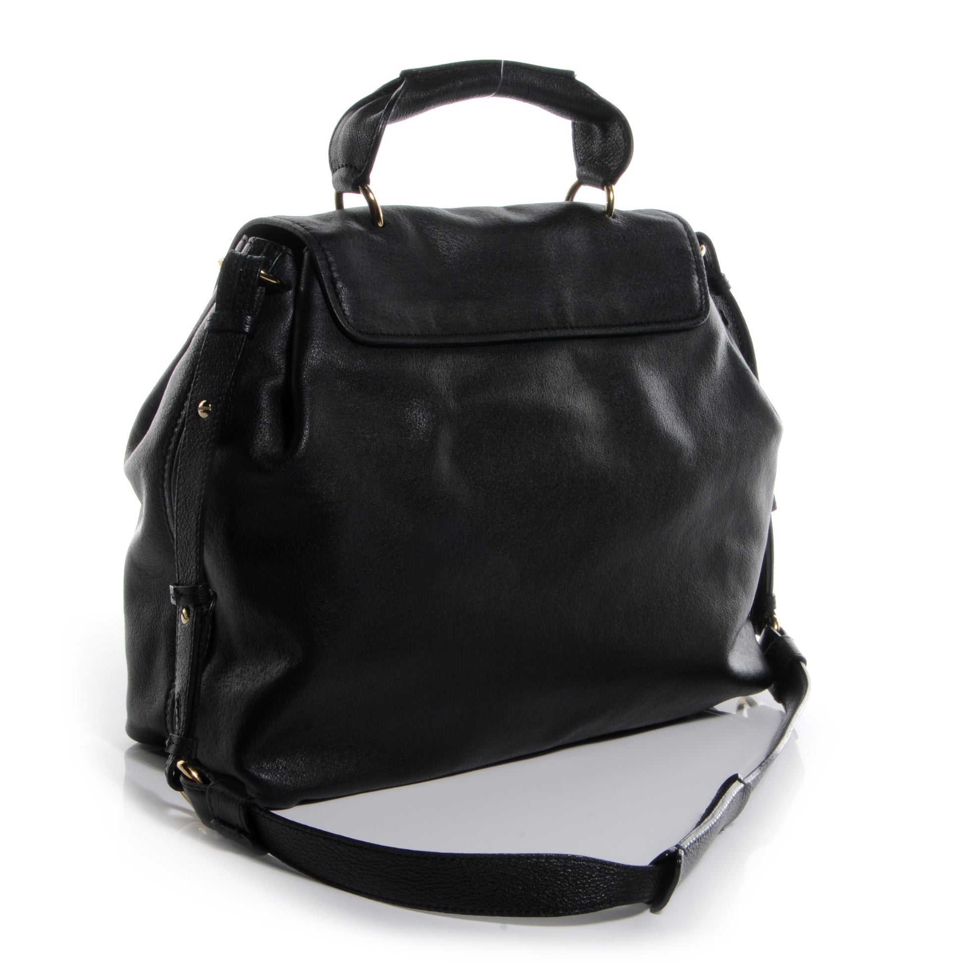 Chloe Calfskin Elsie Satchel Black 3 of 10