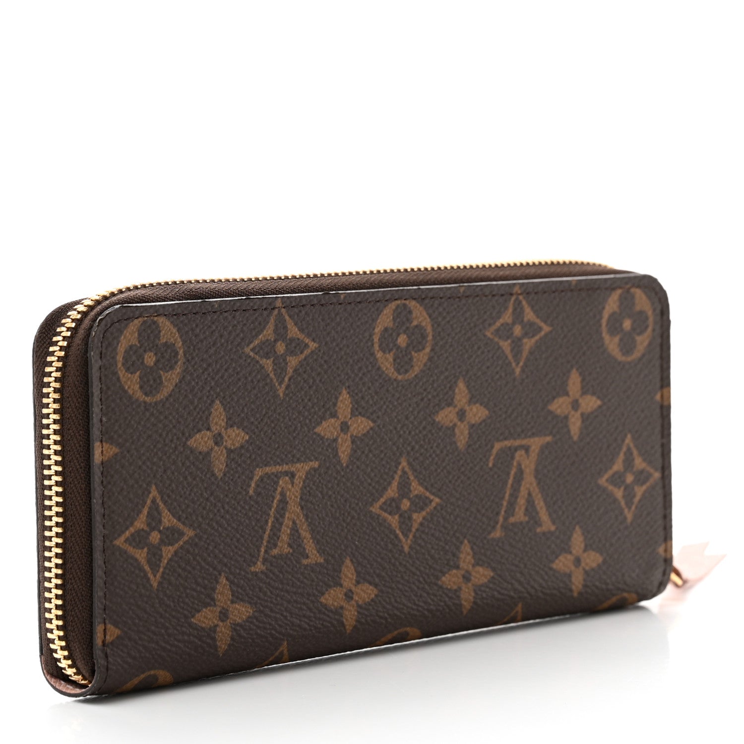 Louis Vuitton Monogram Clemence Wallet Rose Ballerine 3 of 7