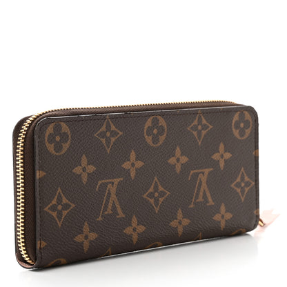 Louis Vuitton Monogram Clemence Wallet Rose Ballerine 3 of 7