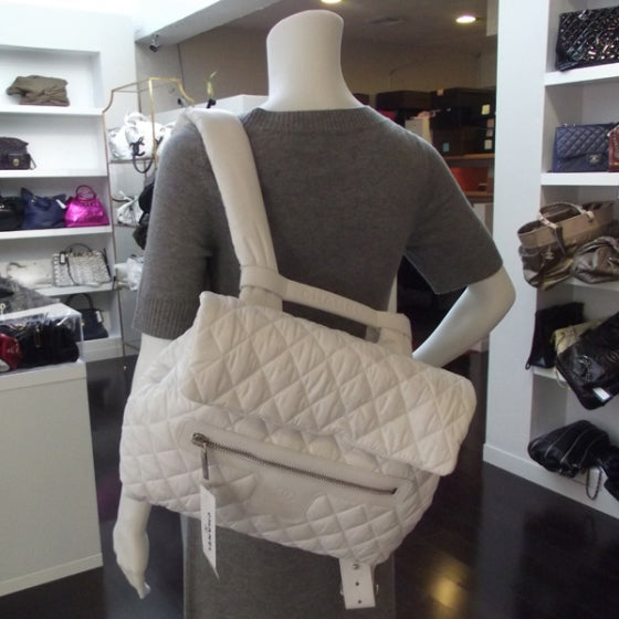 Chanel Nylon Coco Cocoon Backpack White 2 of 10