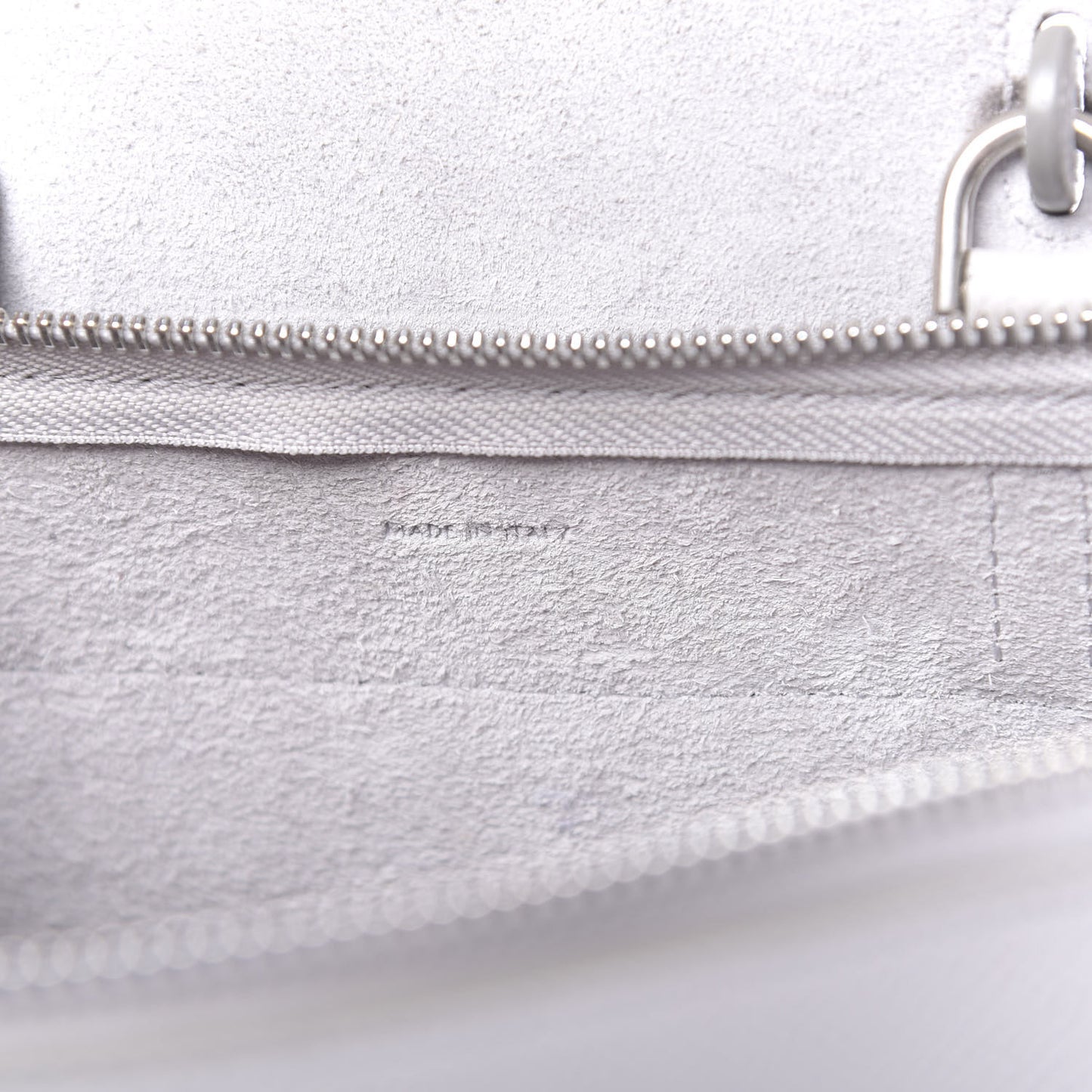 Grained Calfskin Nano Belt Bag Mineral