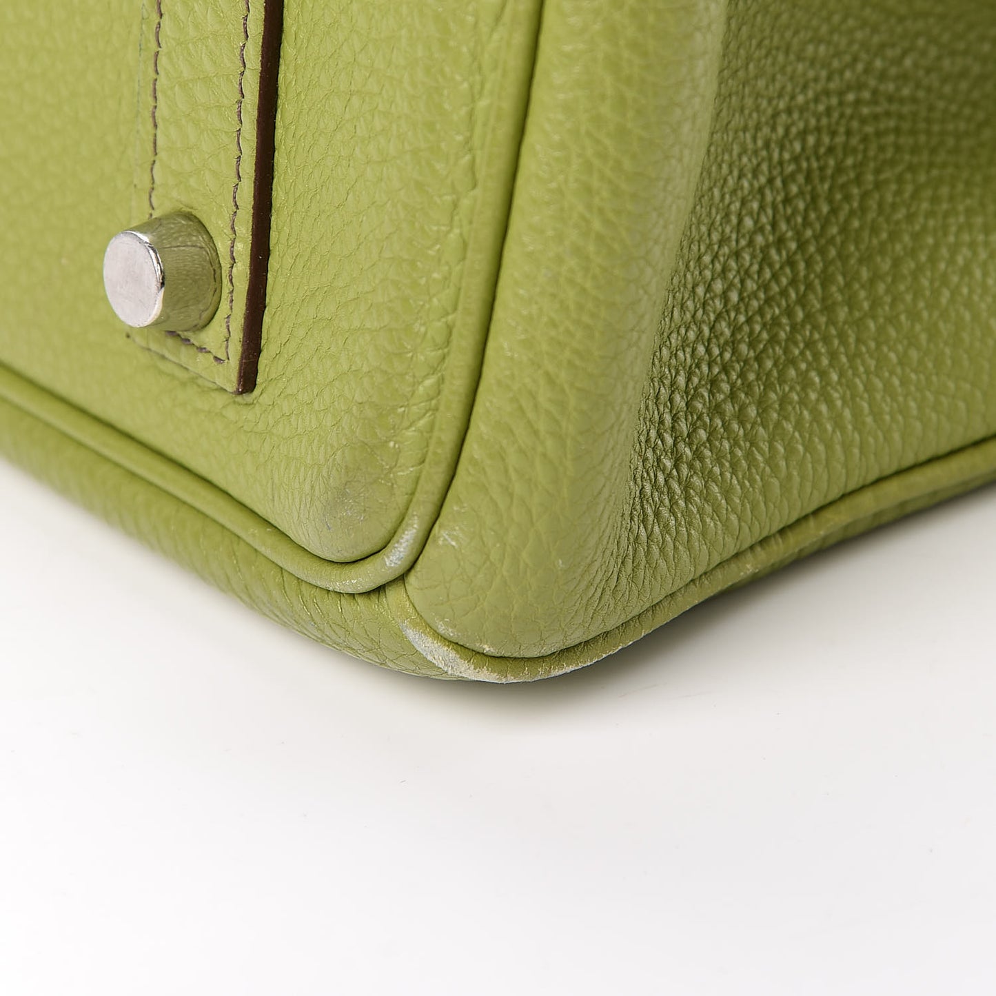 Togo Birkin 35 Vert Anis