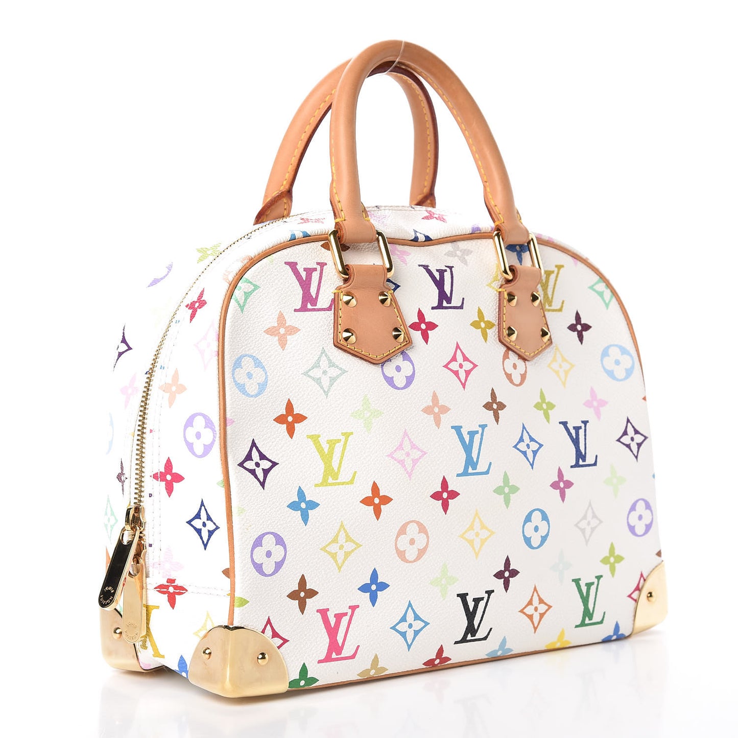 Monogram Multicolor Trouville White