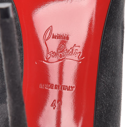 Christian Louboutin Suede So Kate 120 Pumps 41 Charbon 7 of 12