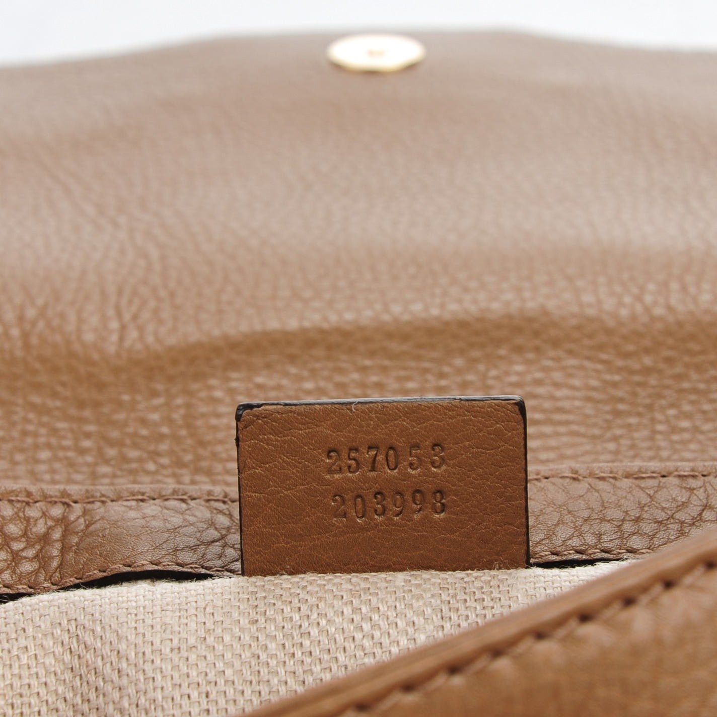 Python Deerskin Greenwich Clutch Brown
