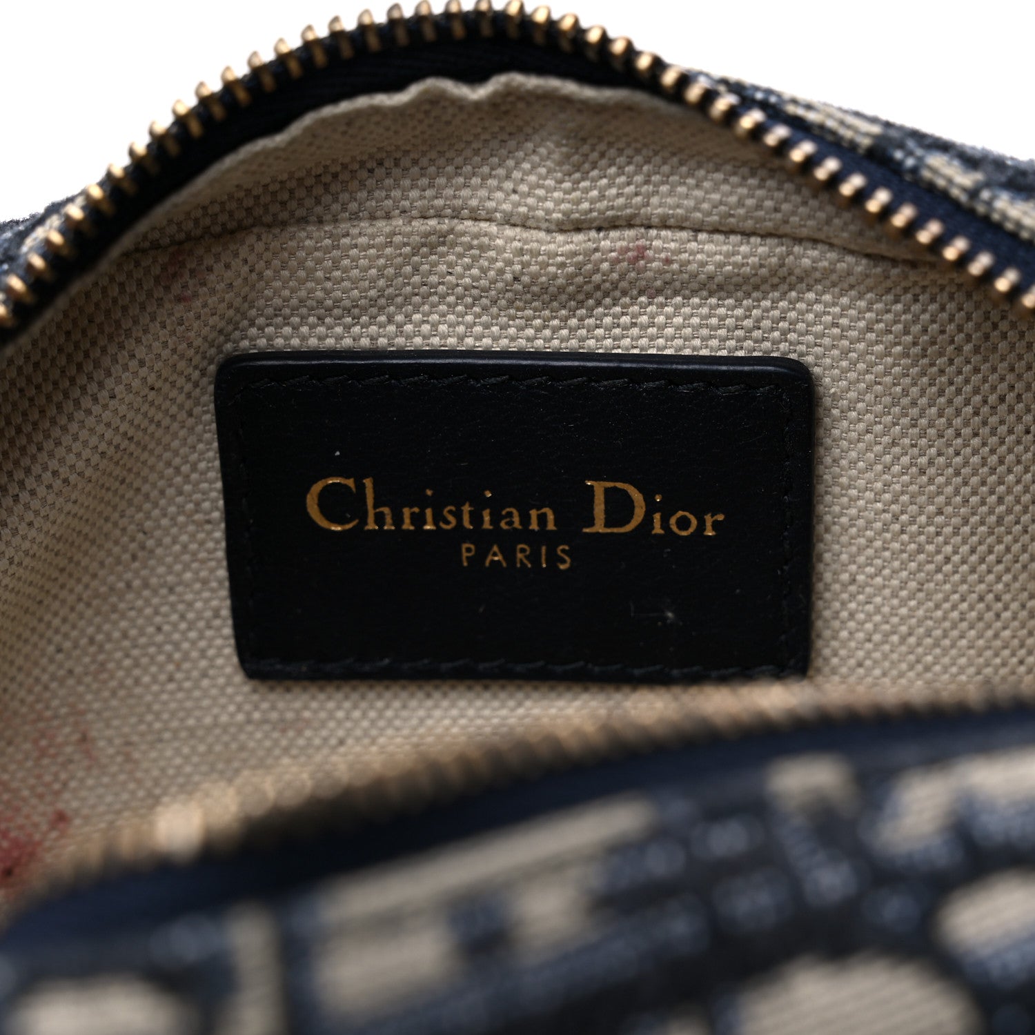 Christian Dior Oblique Belt Pouch Blue 6 of 12
