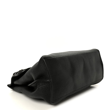 Gucci Cellarius Calfskin Bamboo Daily Top Handle Bag Black 4 of 10
