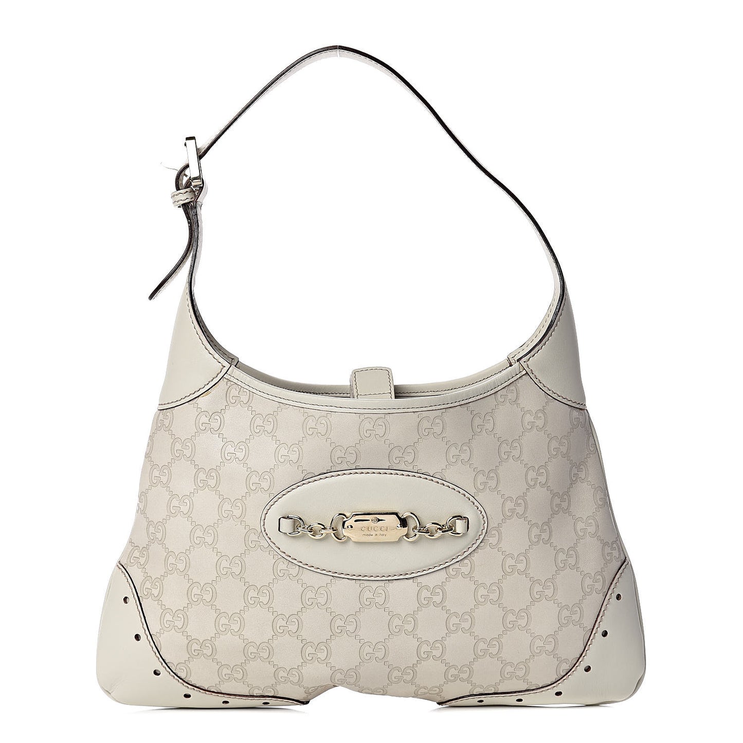 Guccissima Punch Hobo Off White