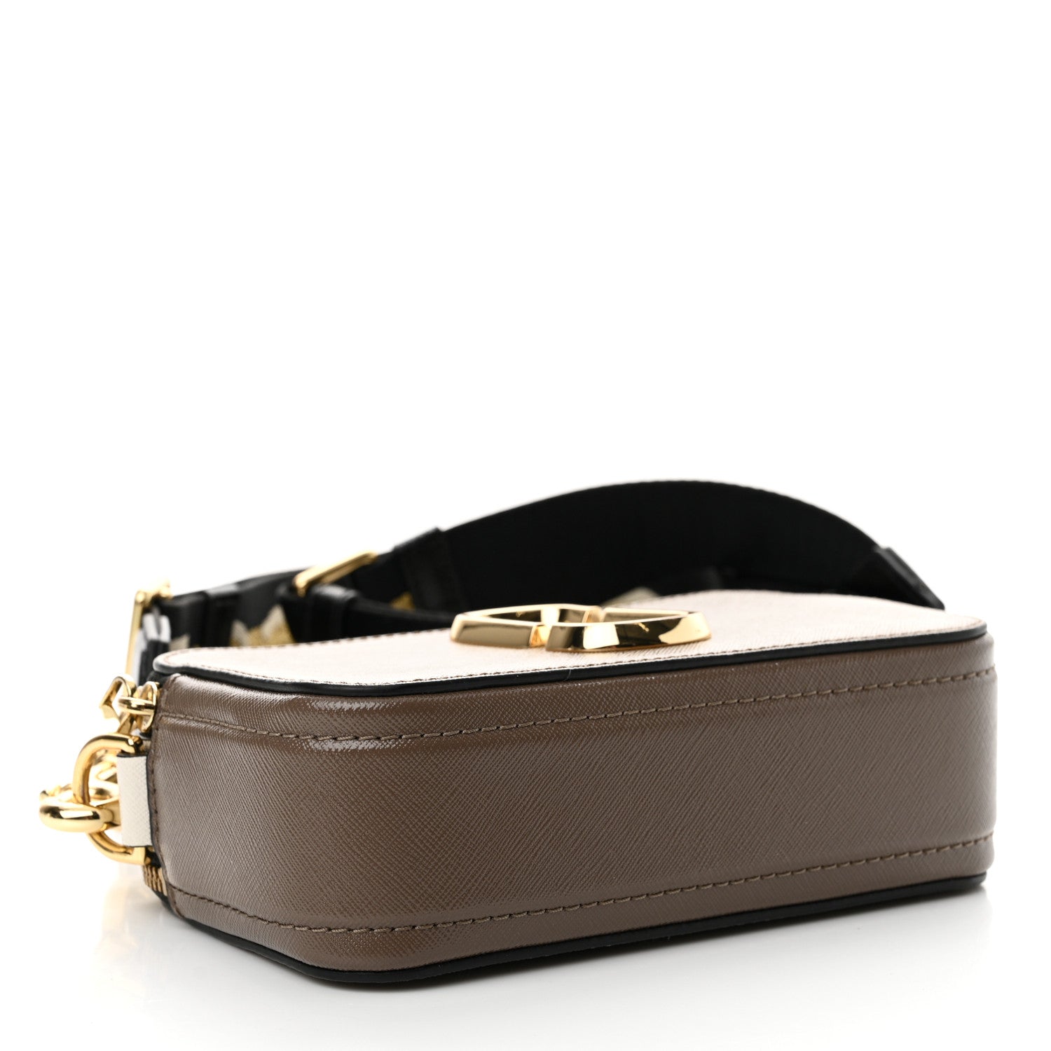 Marc Jacobs Saffiano Small Snapshot Camera Bag Sandcastle 4 of 12