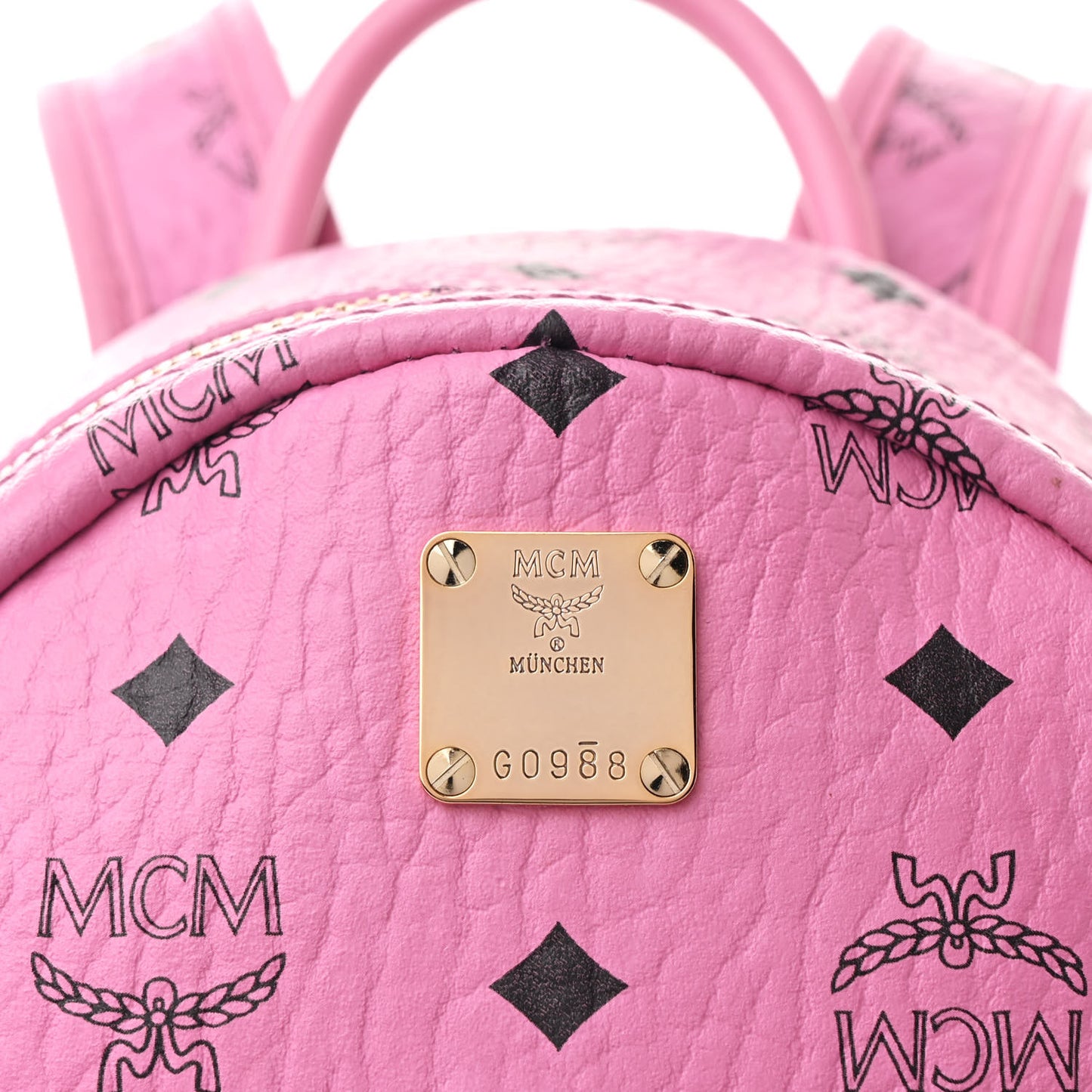 Visetos Side Stud Mini Stark Backpack Pink