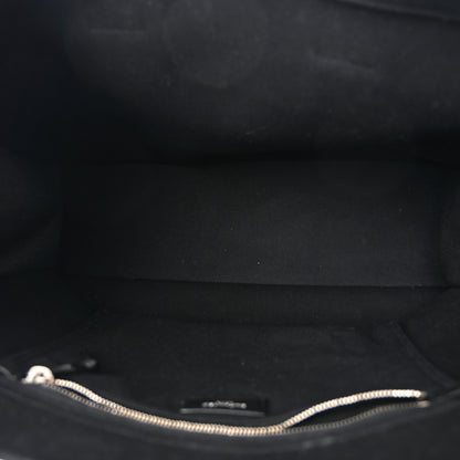 Saint Laurent Linen Calfskin Rive Gauche Tote Black 5 of 13