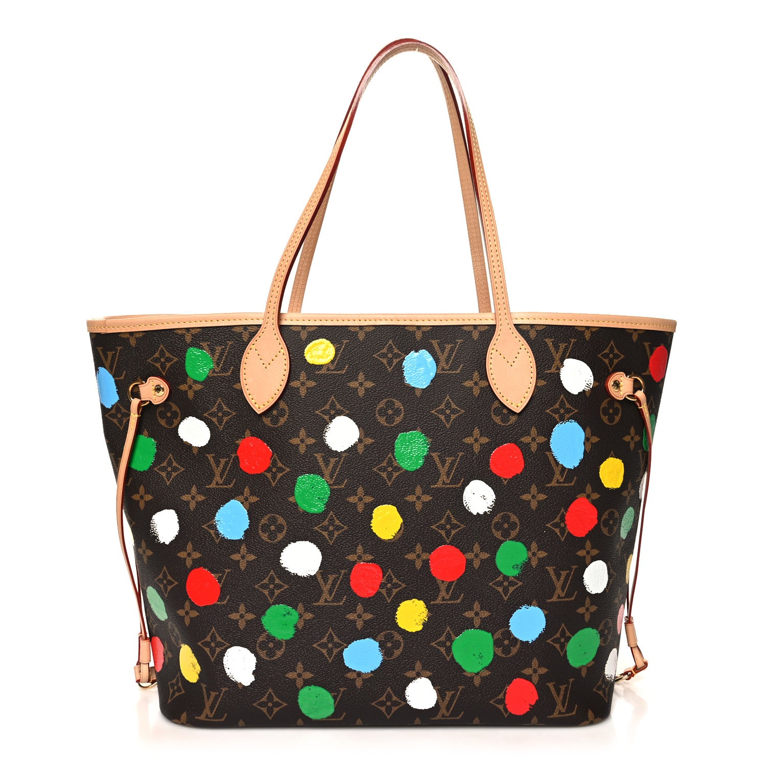 Louis Vuitton LV X YK Monogram Dots Neverfull MM 1 of 11