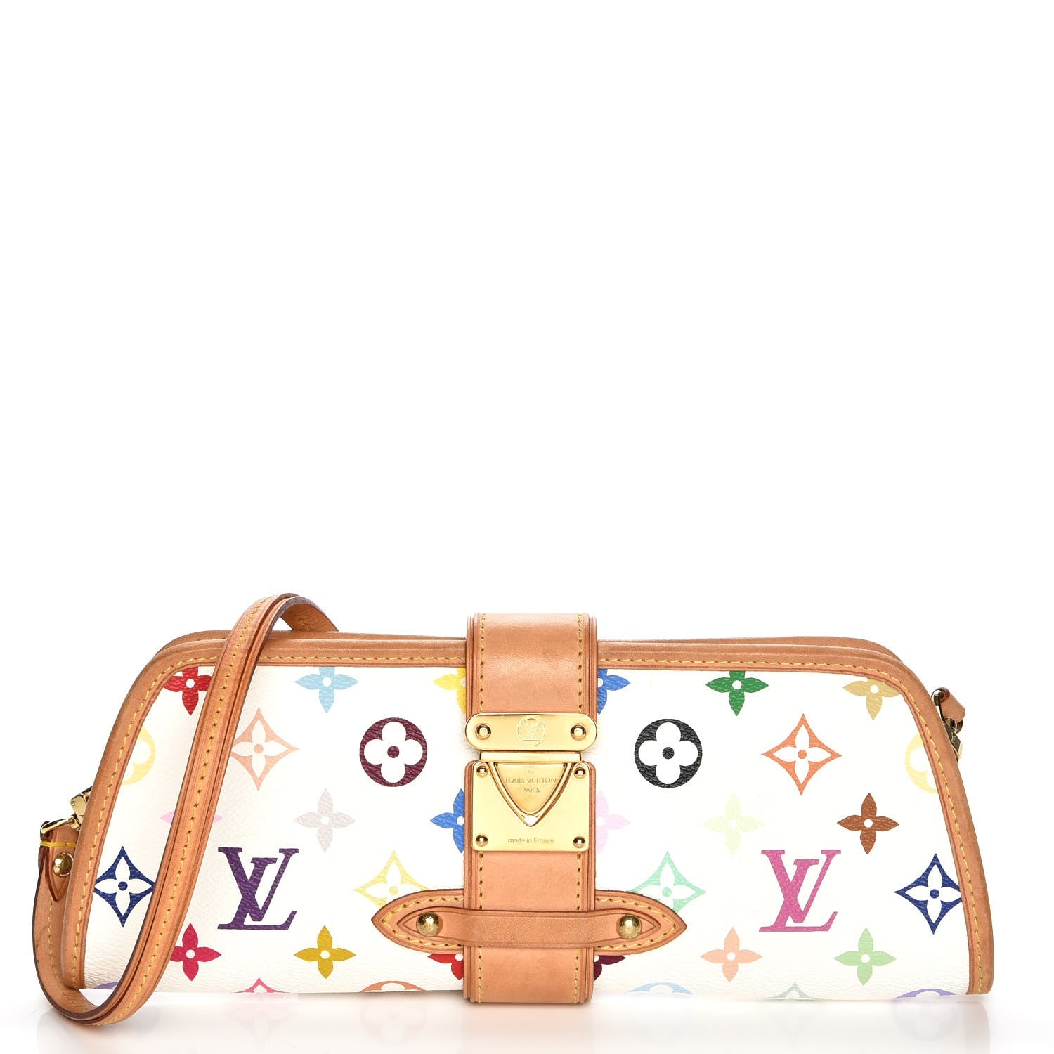Louis Vuitton Monogram Multicolor Shirley White 1 of 7