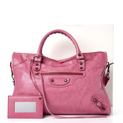 Balenciaga Agneau Classic Hardware City Pivoine 9 of 16