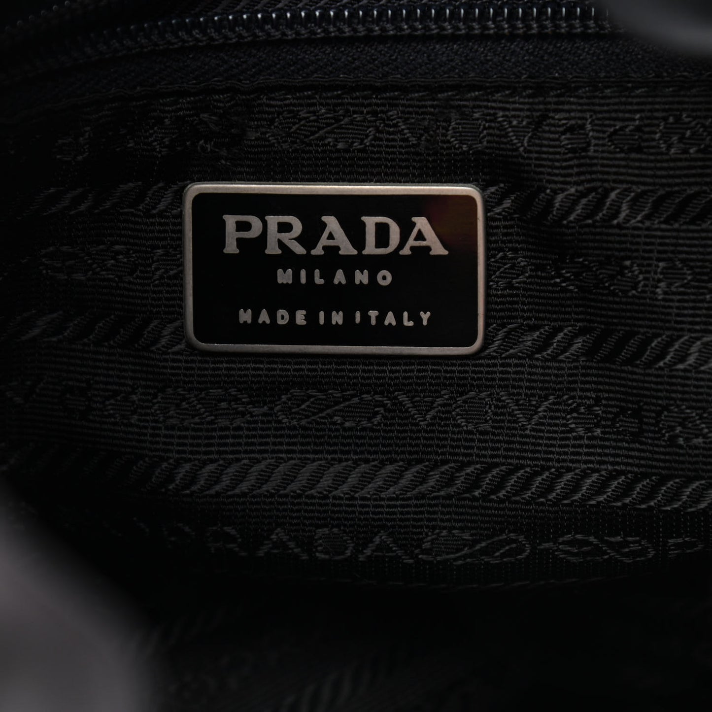 Nylon Vela Medium Backpack Black