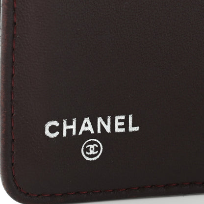 Chanel Lambskin Quilted Zipped Pocket Wallet Black 6 of 12