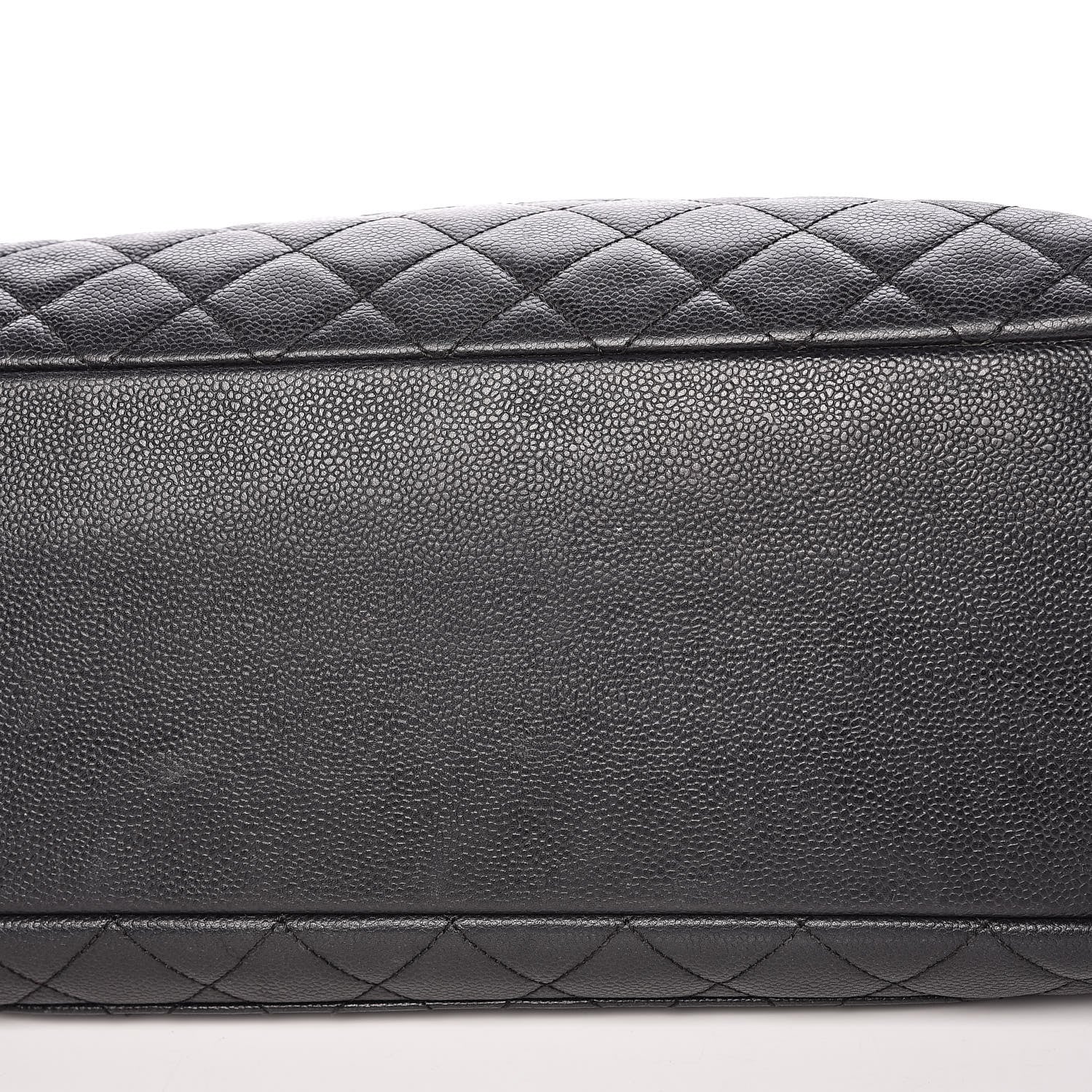 Chanel Caviar Quilted XL Grand Shopping Tote GST Black 8 of 14