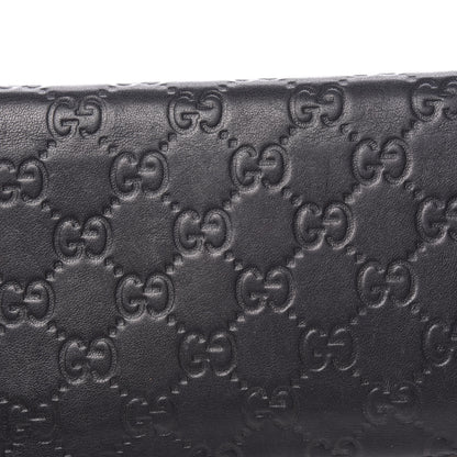 Gucci Guccissima Continental Flap Wallet Black 16 of 16