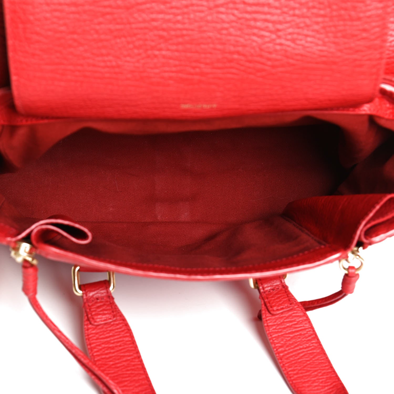 3.1 Phillip Lim Textured Calfskin Medium Pashli Satchel Red 5 of 13