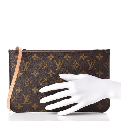 Louis Vuitton Monogram Neverfull MM GM Pochette 2 of 7