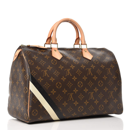 Louis Vuitton Monogram My LV Heritage Speedy 35 Black White 3 of 7