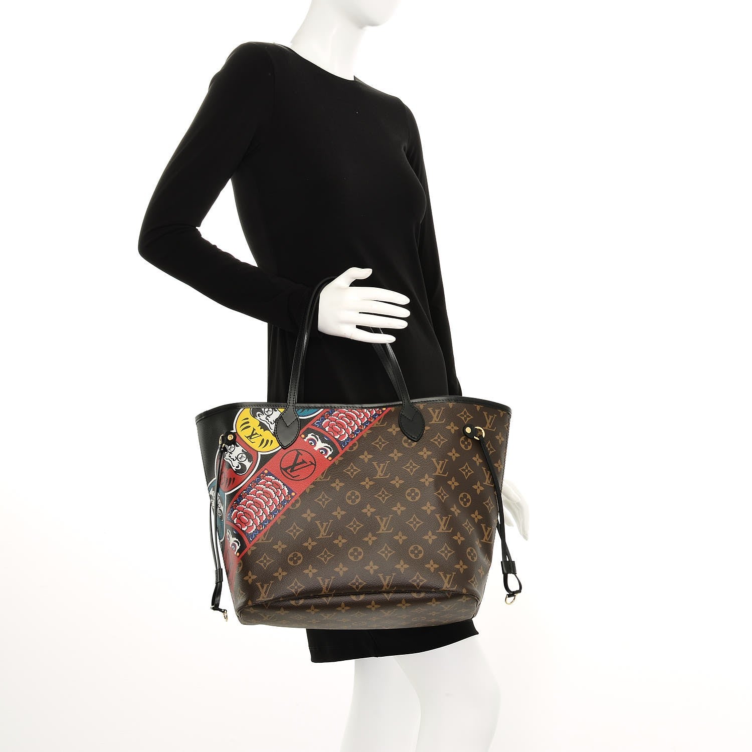Louis Vuitton Monogram Kabuki Neverfull MM 2 of 8