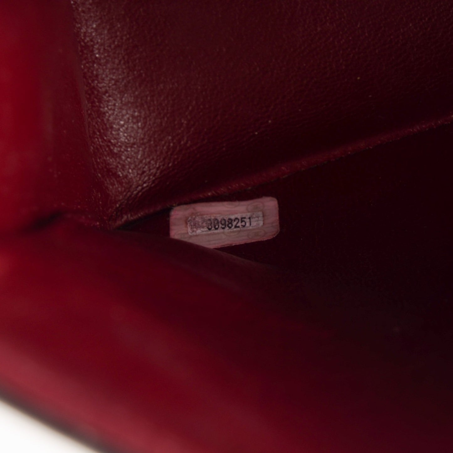 Lambskin Vertical Quilt Jumbo Flap Black