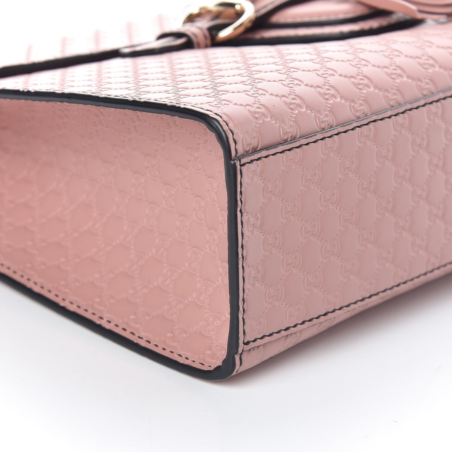 Microguccissima Medium Emily Chain Shoulder Bag Soft Pink