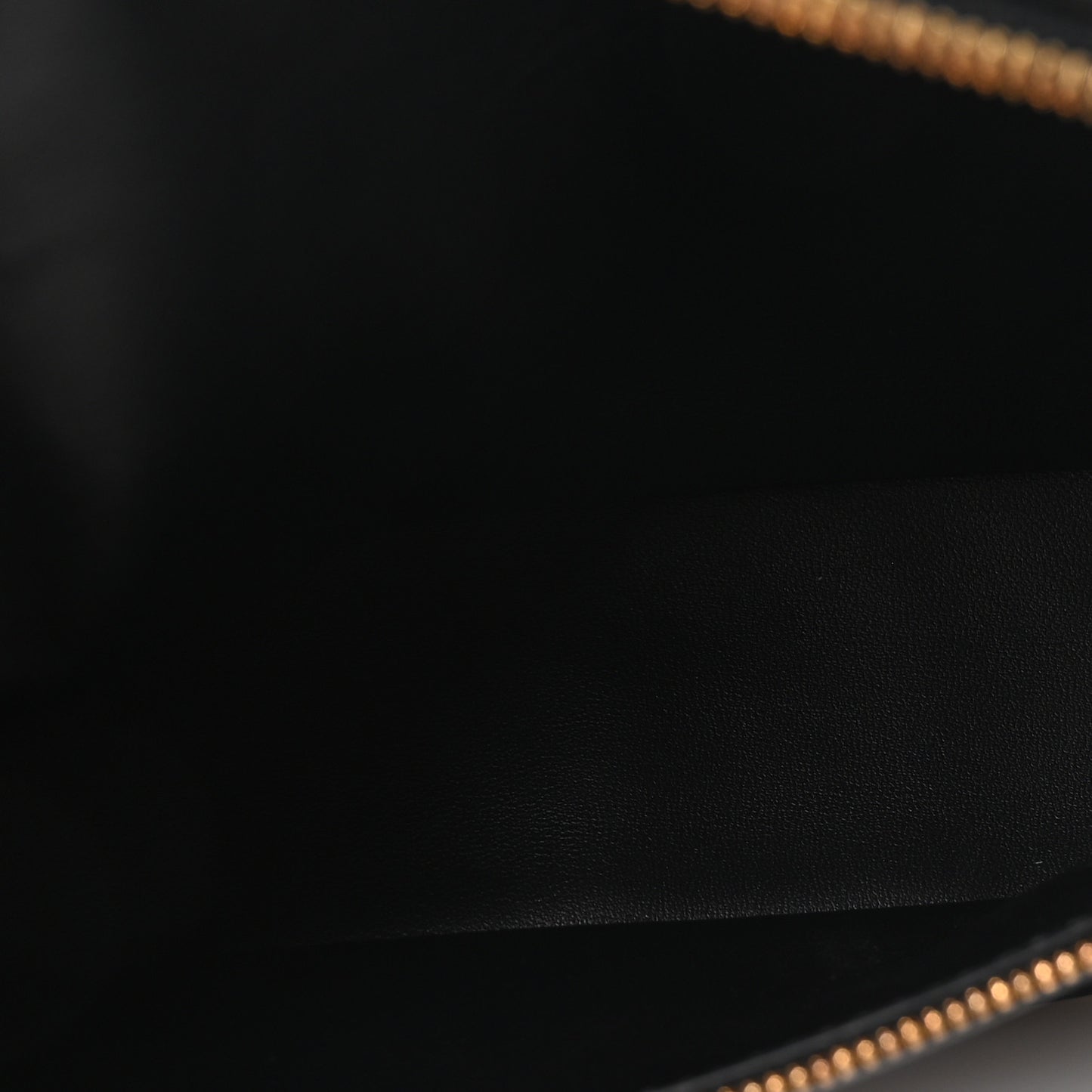 Grained Calfskin L19 Extra Pocket Pouch Black