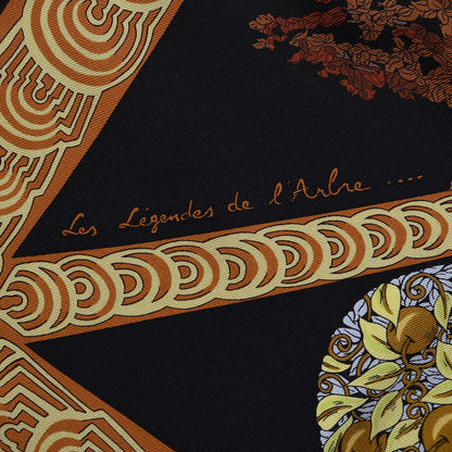 Hermes Silk Les Legendes de L'Arbre Scarf 90 5 of 7