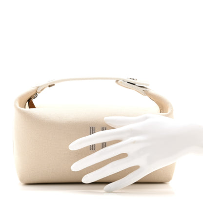 Hermes Canvas Small Bride-A-Brac Pouch Natural 2 of 10