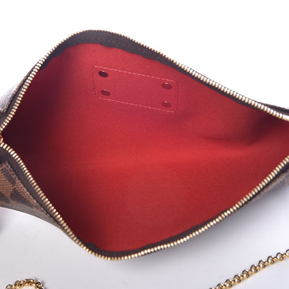 Louis Vuitton Damier Ebene Eva Clutch 5 of 7